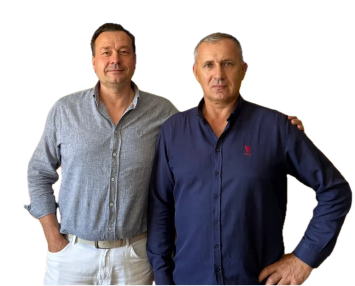 Oleksandr Tabachuk and Mykola Voronin Oleksandr Tabachuk and Mykola Voronin